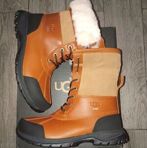 MEN'S UGG BUTTE WORCHESTER WATERPROOF SNOW BOOTS SIZE 9US